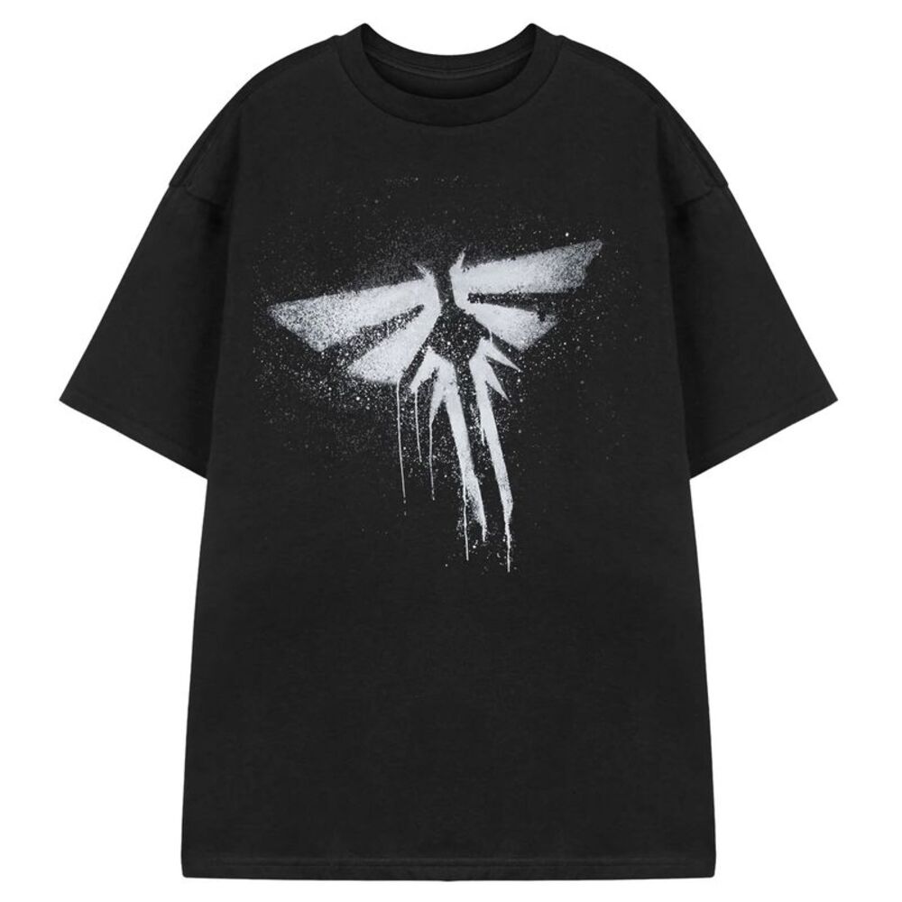 The Last Of Us Mens Firefly Logo Short-Sleeved T-Shirt / Black